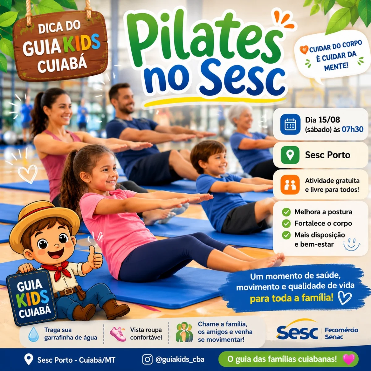 Pilates no SESC