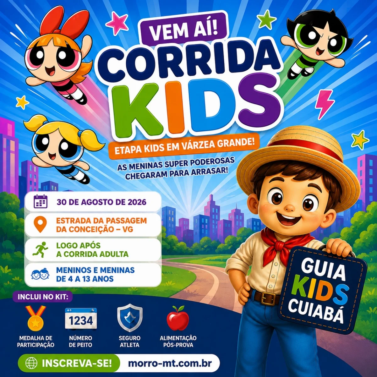 CORRIDA KIDS (ETAPA MENINAS SUPER PODEROSAS)