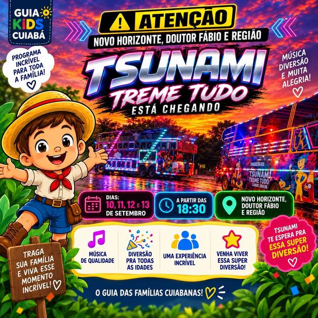 Tsunami Treme Tudo