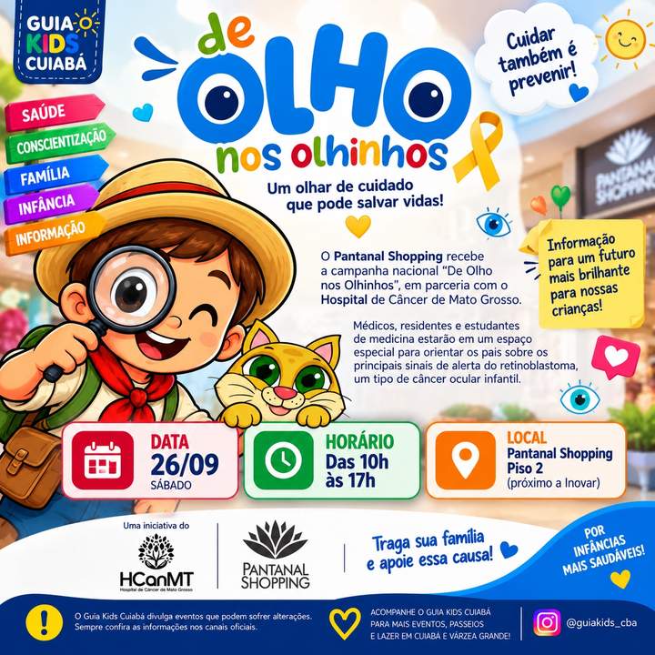 De olho nos olhinhos
