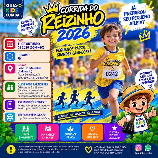 CORRIDA DO REIZINHO 2026!